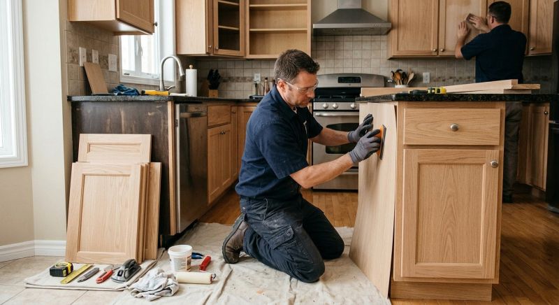 Cabinet Drawer Remodeling in Terre Haute, IN