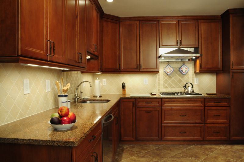 Cherry Cabinets Refacing