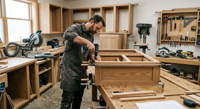 Custom Cabinet Building in Bloomington, IN