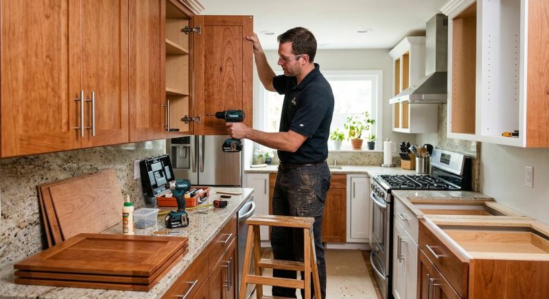 Kitchen Cabinets Refacing in Terre Haute, IN
