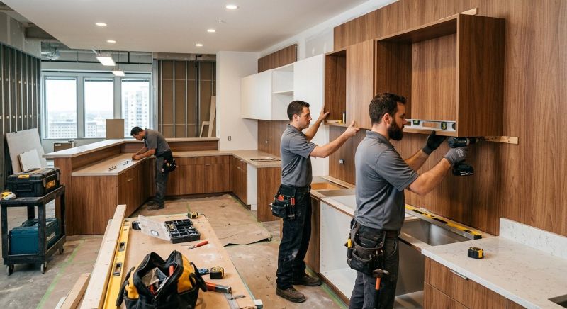 Pine Cabinets Installation in Terre Haute, IN